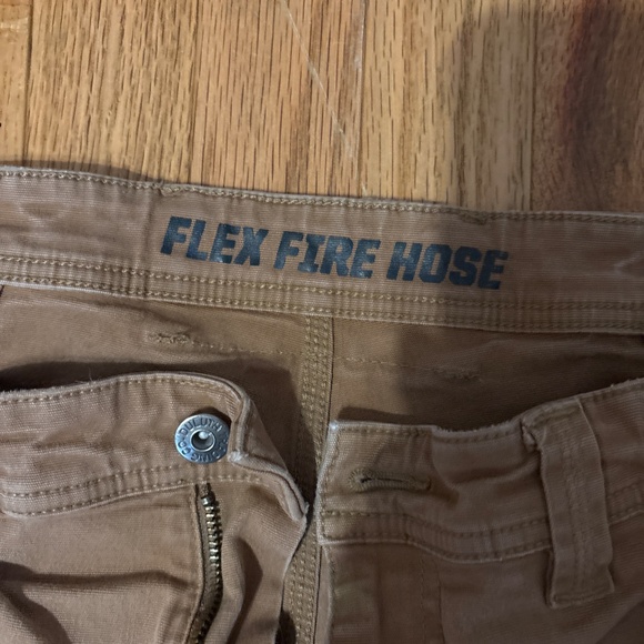 Duluth Flex Fire Hose Pants 34x32 Khaki - Picture 2 of 4